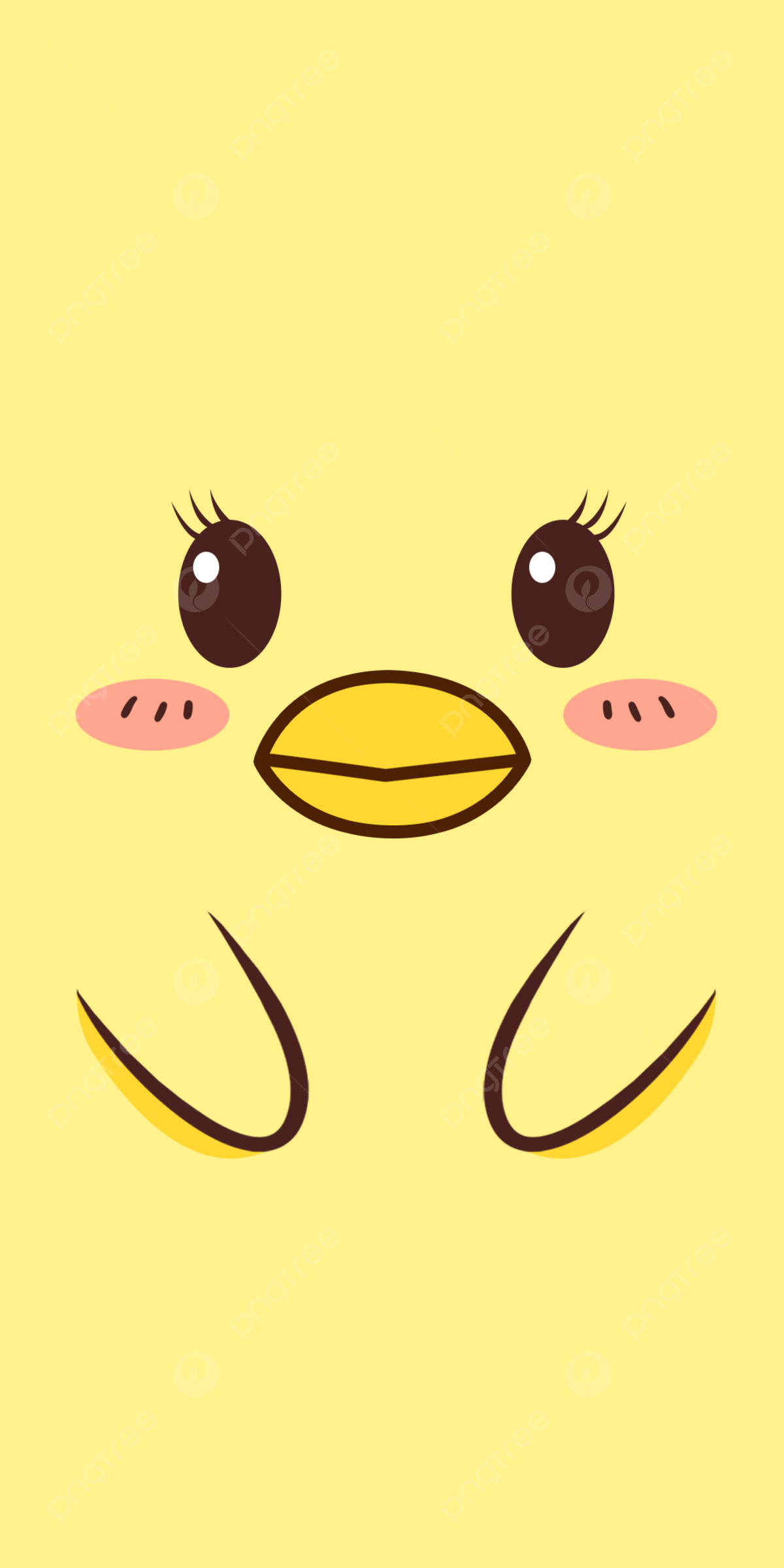 hình nền điện thoại con vịt cute 0030