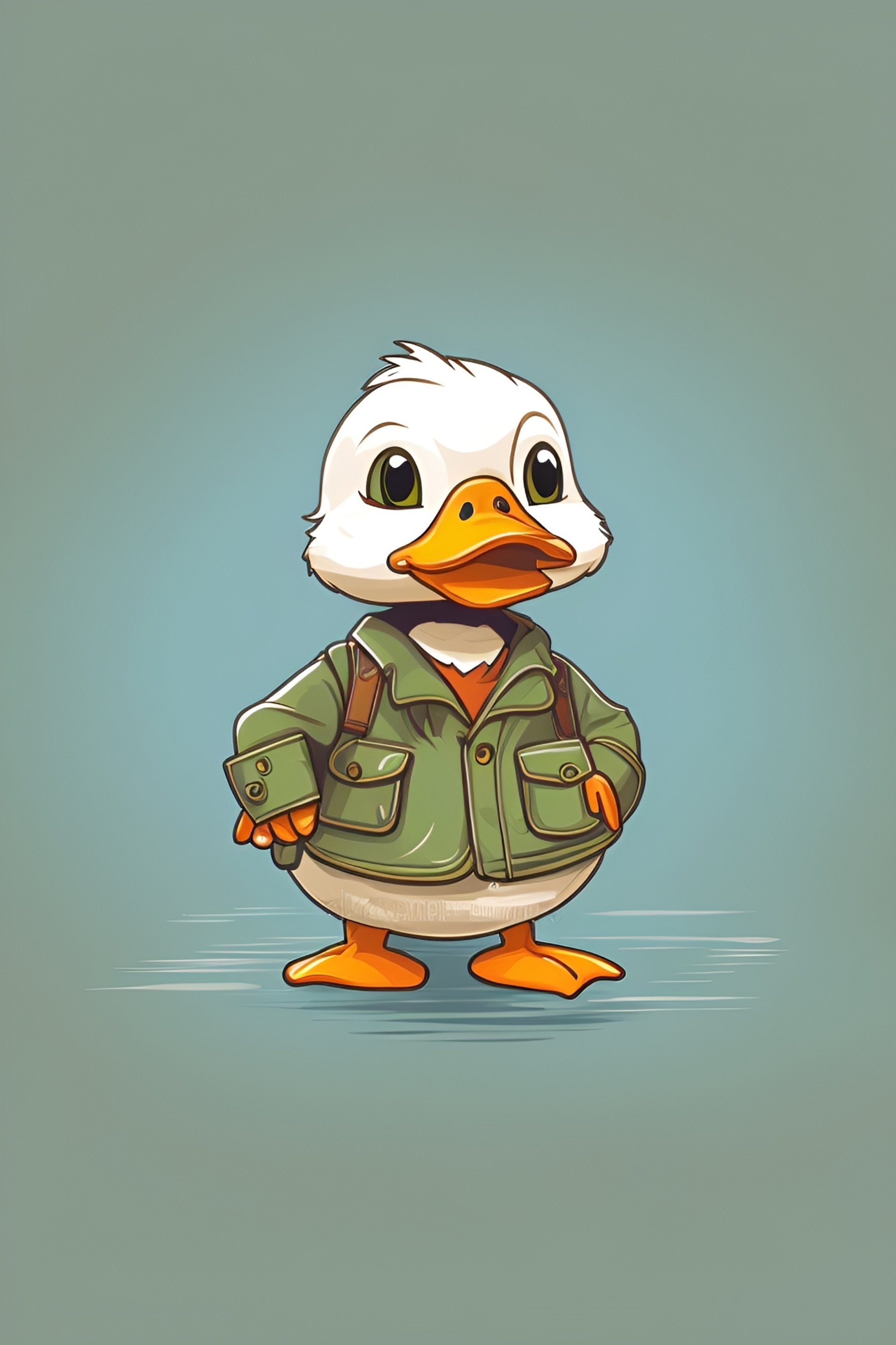 hình nền điện thoại con vịt cute 0078