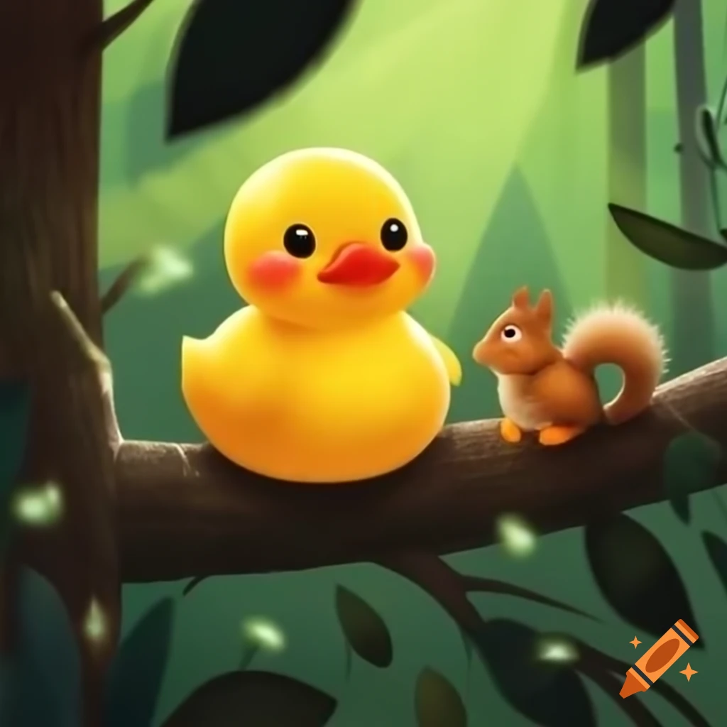 hình nền điện thoại con vịt cute 0086