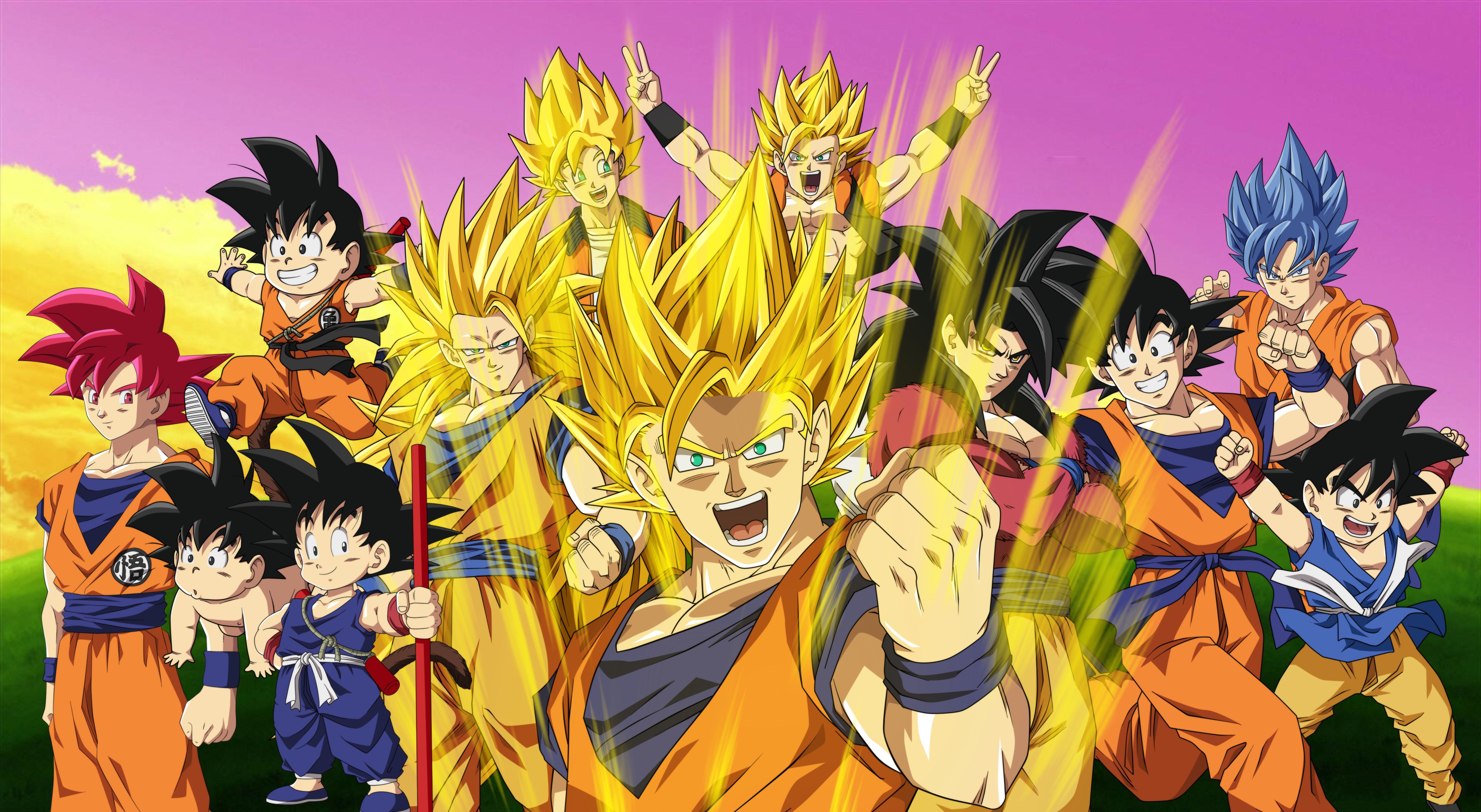 hình nền điện thoại Dragon Ball 4k cho điện thoại 0091