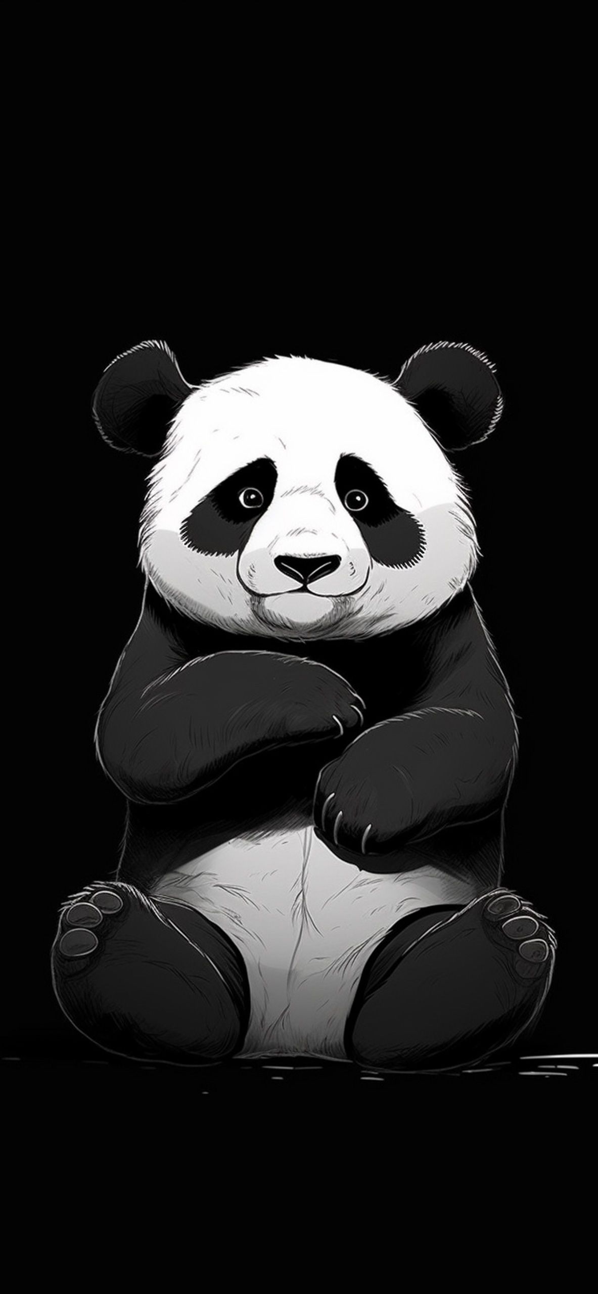 hình nền điện thoại gấu trúc 0027