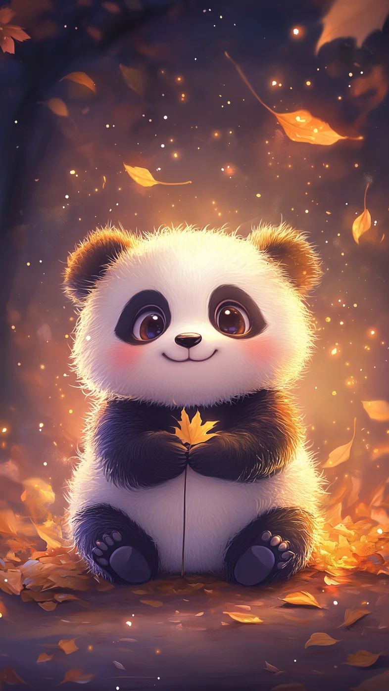 hình nền điện thoại gấu trúc 0034