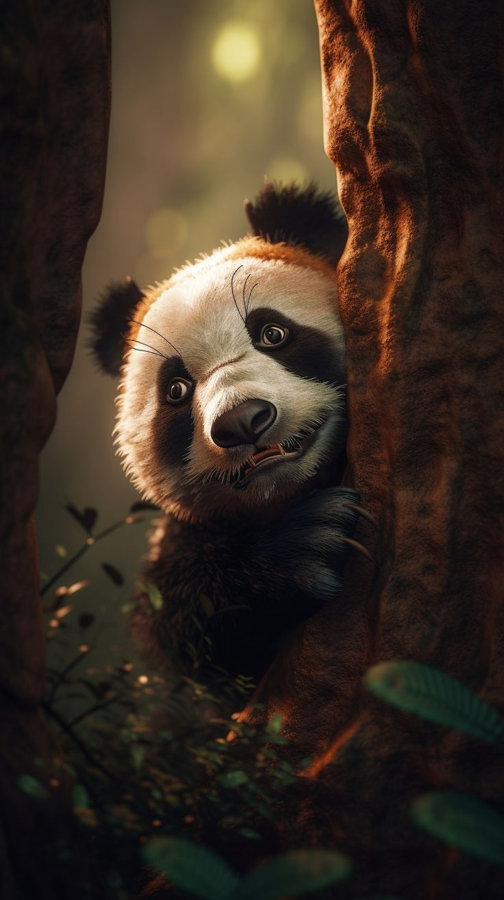 hình nền điện thoại gấu trúc 0066