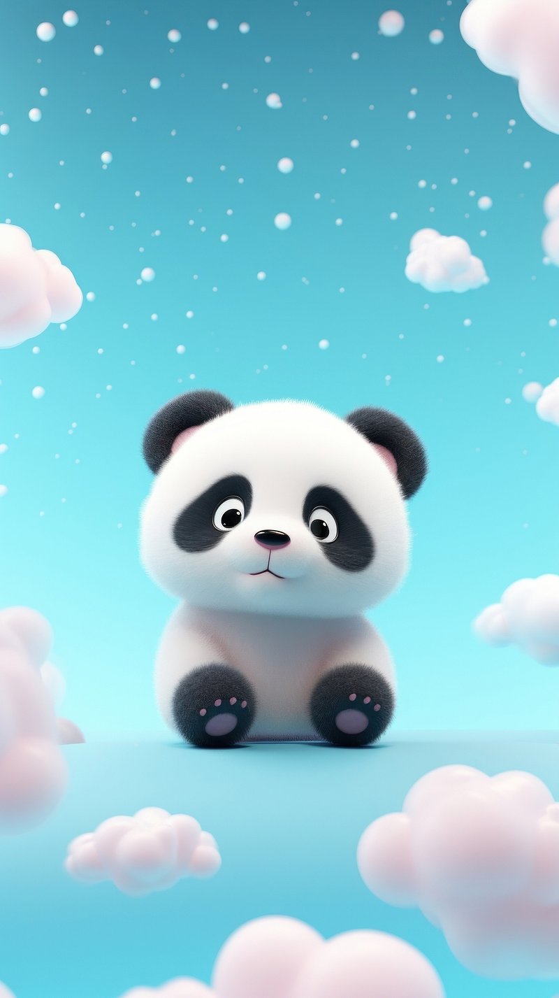 hình nền điện thoại gấu trúc 0075