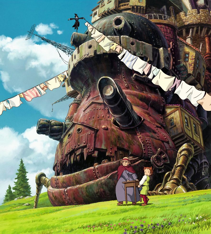 hình nền điện thoại Ghibli 0069