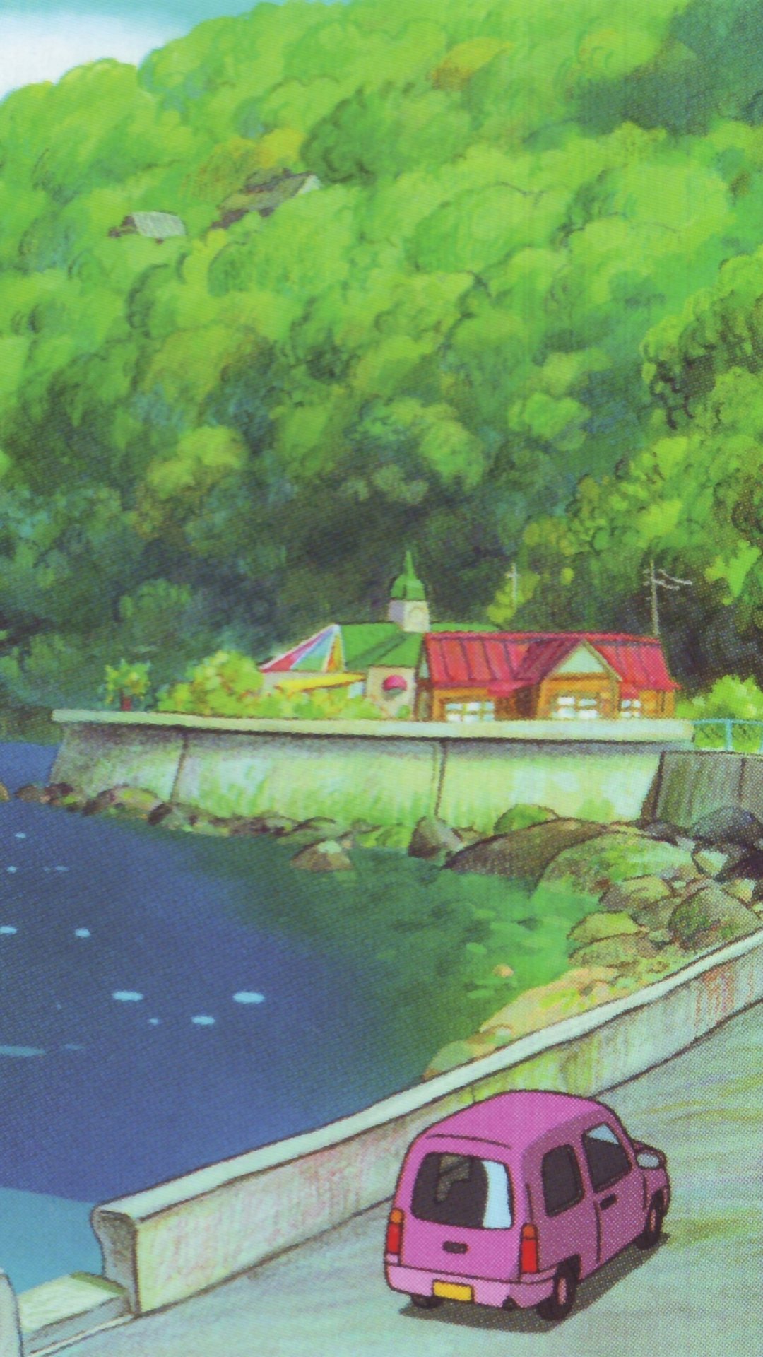 hình nền điện thoại Ghibli 0092