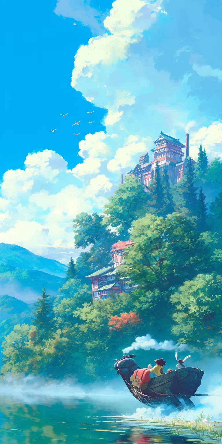 hình nền điện thoại Ghibli 0095