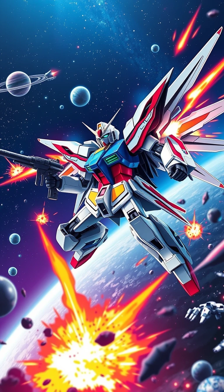 hình nền điện thoại Gundam 4k cho điện thoại 0089